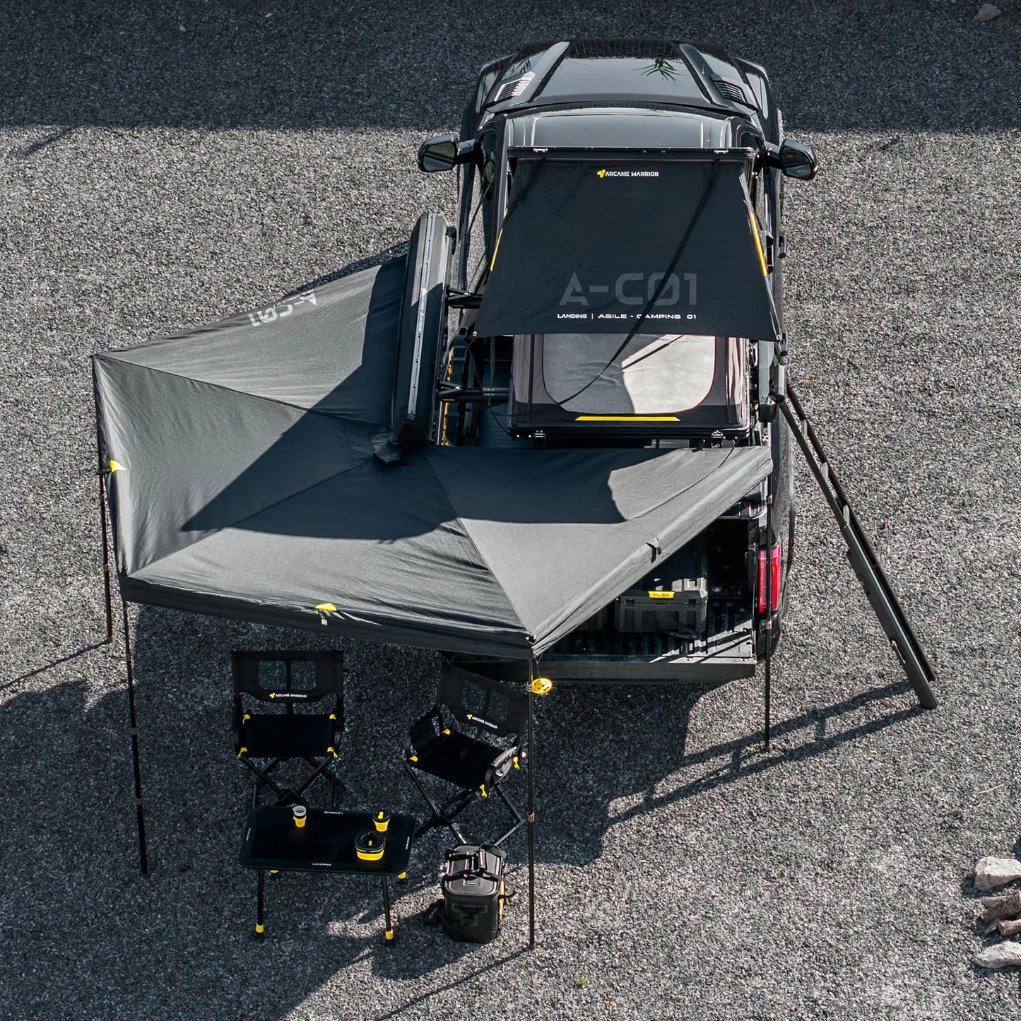 Hard-shell Litewing 270°Awning