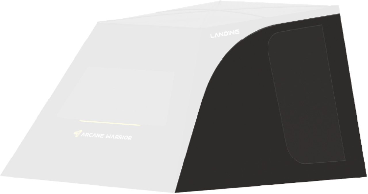 LANDING Car Side Awning PRO Expansion Curtain