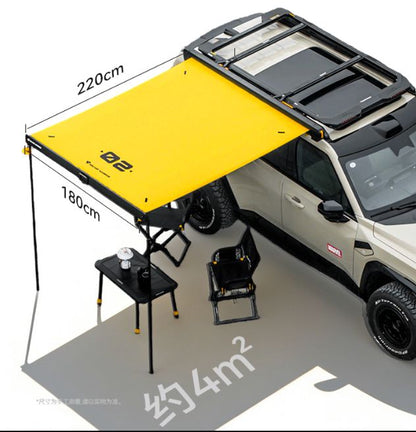 Infinite-Adjust Awning